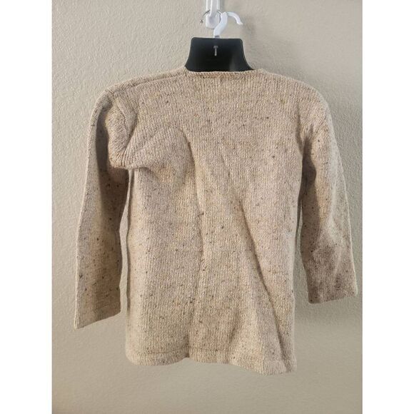 Gillian Perrie Women's Oatmeal Wool Blend Button Front Sweater Size Small - Picture 2 of 6